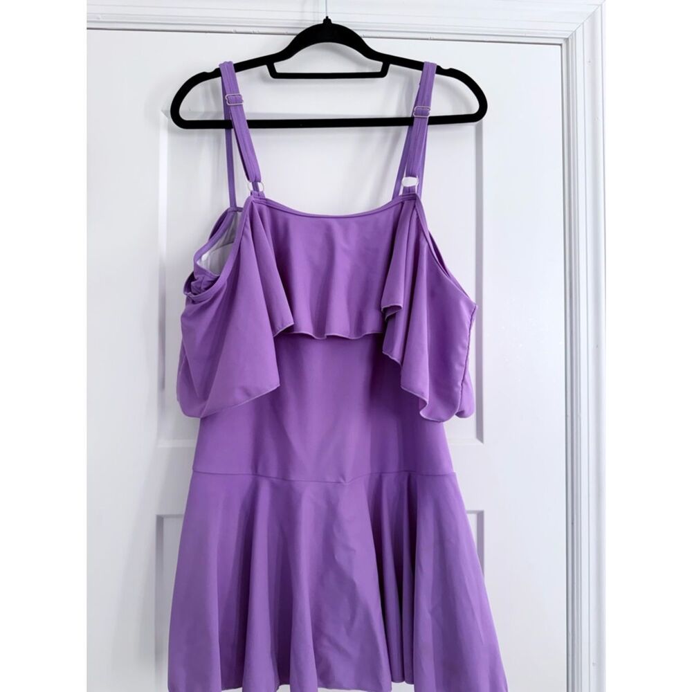 Cocopear One Piece Tummy Control Swim Dress - Picture 7 of 12